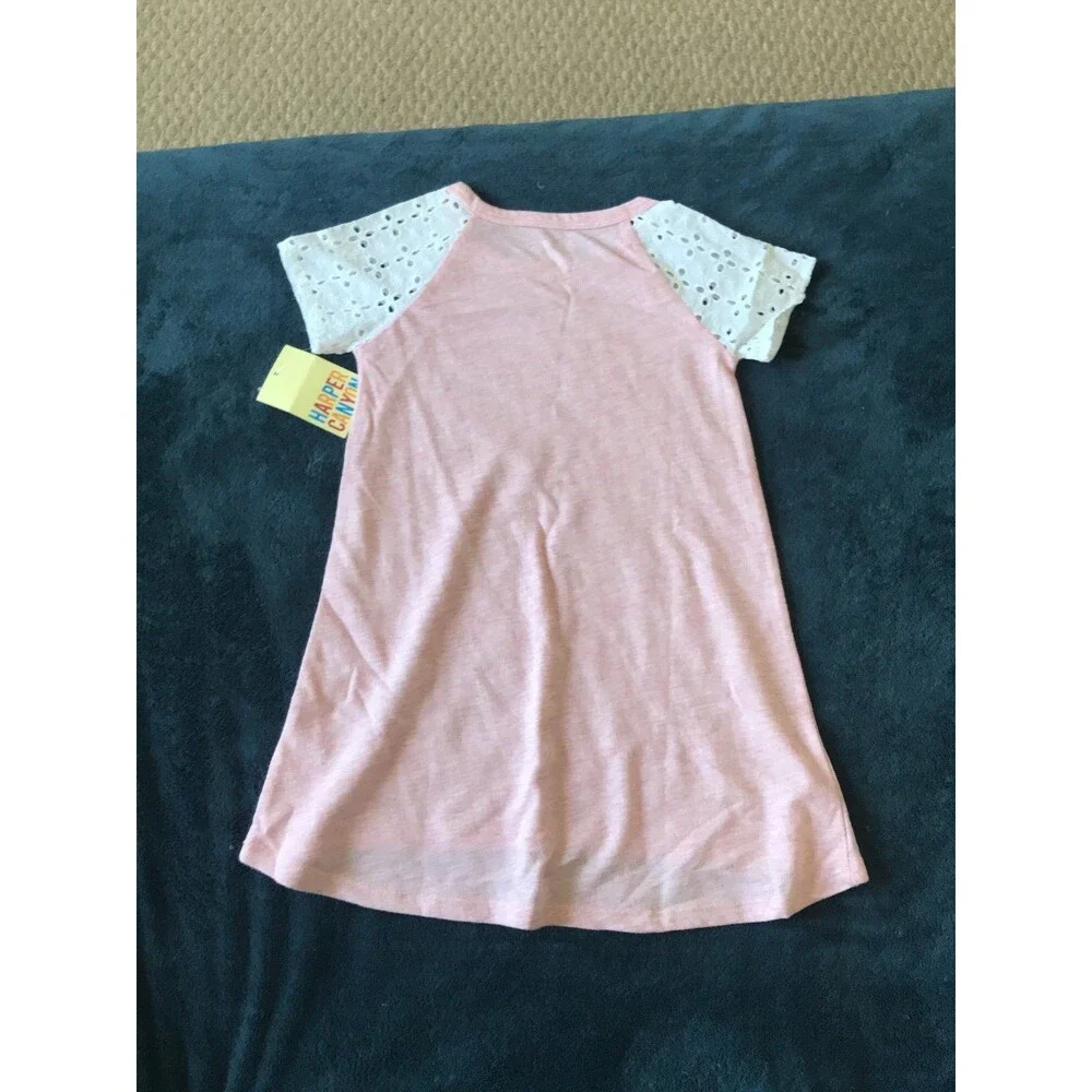 Girls Harper canyon size 2 dress with eyelet sleeves